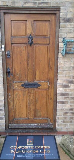 Composite Door Before Fitting